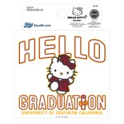 USC Trojans Hello Kitty Dream Degree Sticker